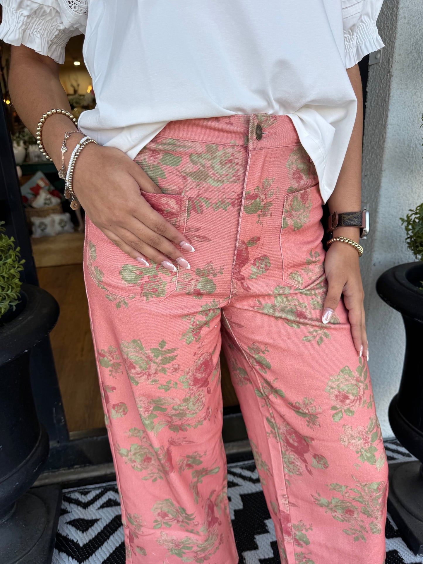 Blanche Pants - Pink