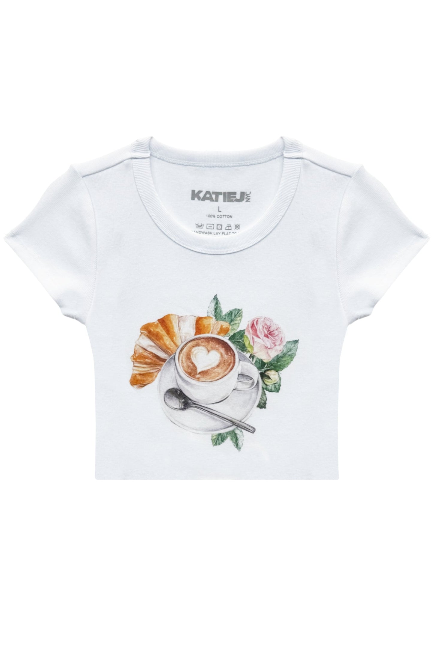 TWEEN CAPPUCCINO GRAPHIC TEE
