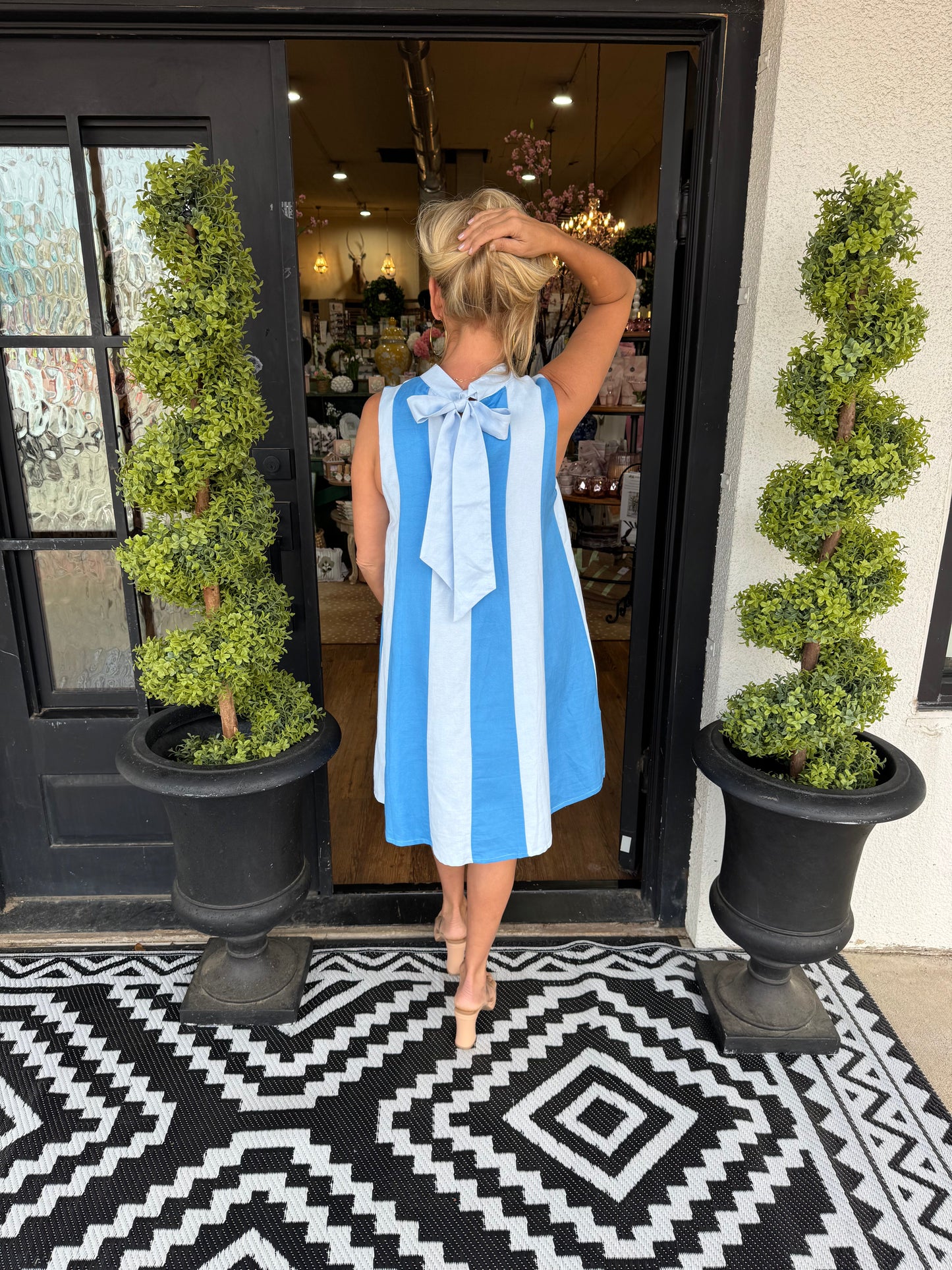 Mandi Dress - Blue