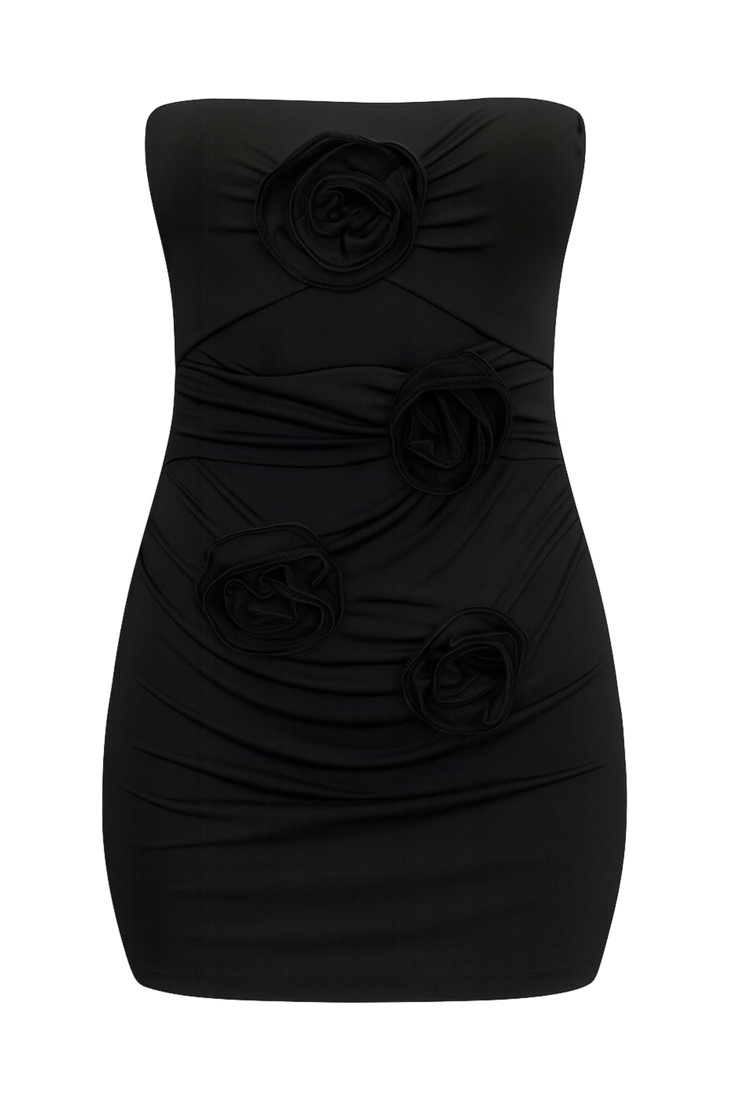 TWEEN MARNIE STRAPPY ROSE APPLIQUE DRESS
