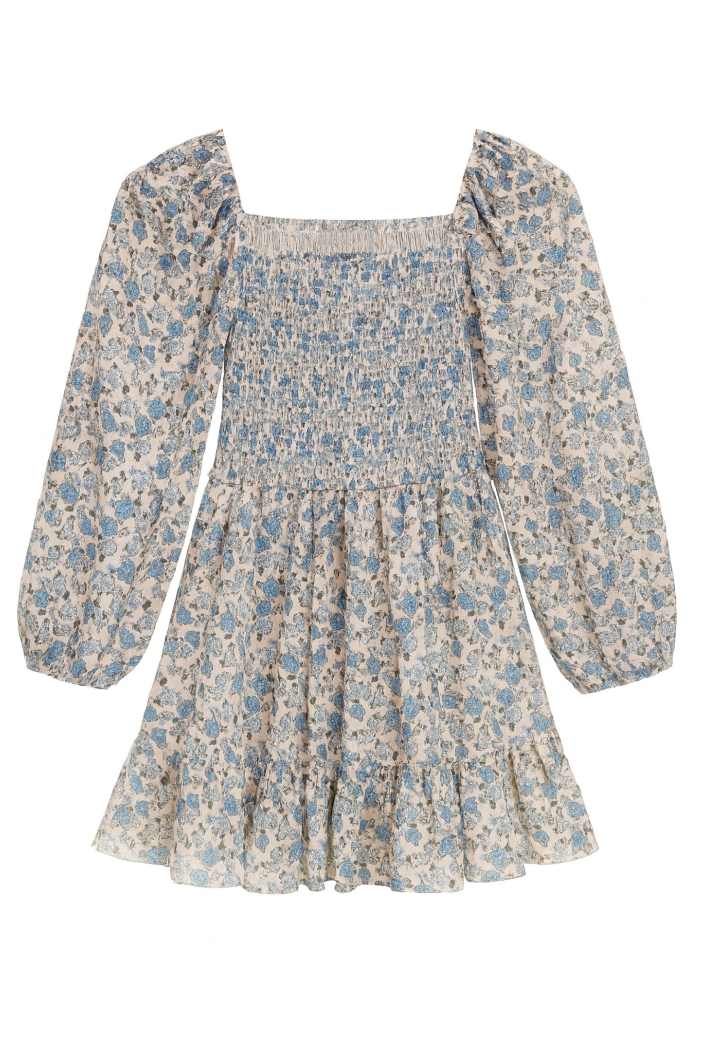 TWEEN MOLLY PRINTED SHEER DRESS - FINAL SALE