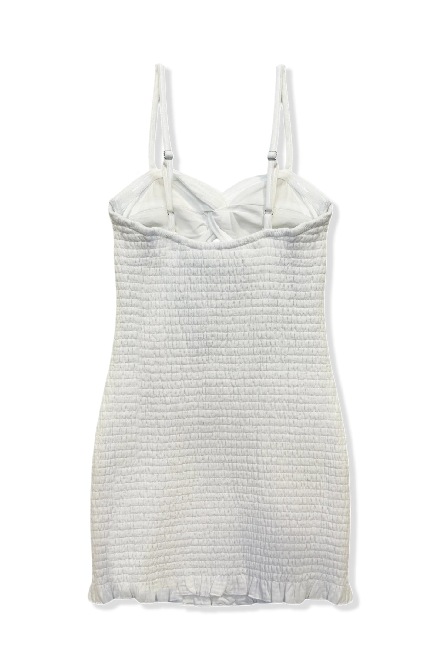 TWEEN NAYLA GAUZE CUTOUT SMOCKED DRESS