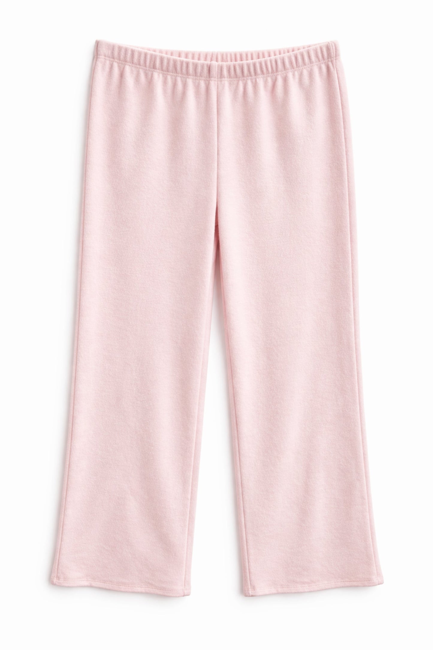 JUNIOR TUCKER SOLID TERRY WIDELEG PANT