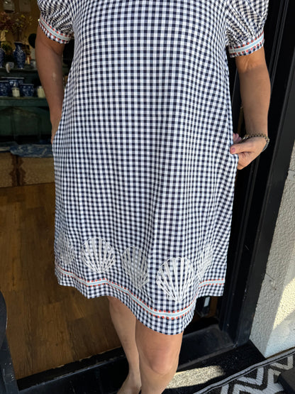 Vera Dress - Navy
