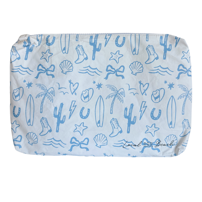Coastal Cowgirl Water Resistant Pouch