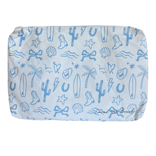 Coastal Cowgirl Water Resistant Pouch