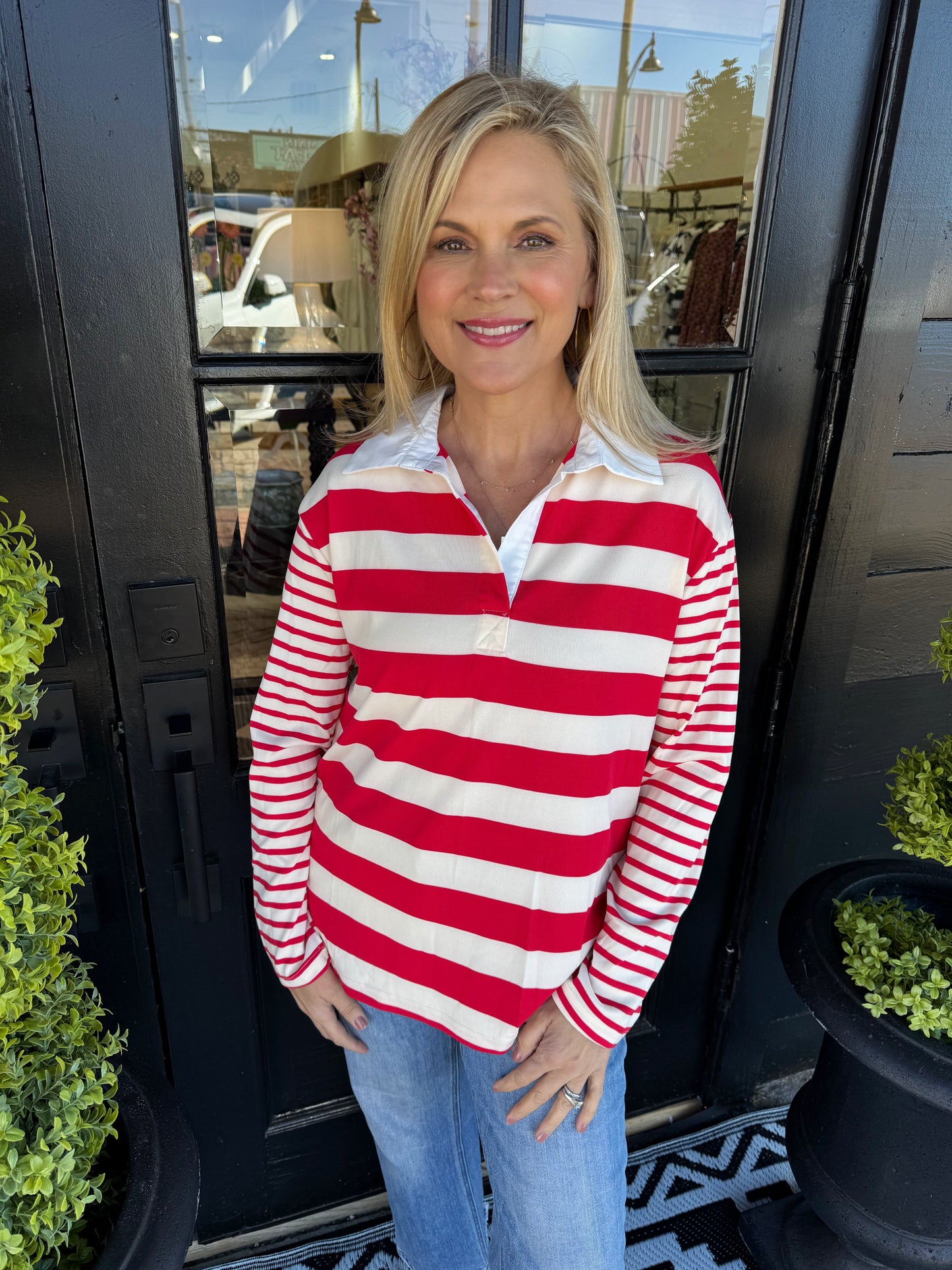 Patsy Top - Red