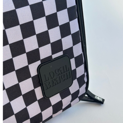 Grey/Black Checker Lunchbox