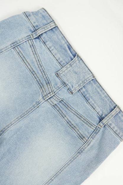 Low Rise High Stretch Slim Flare Jeans