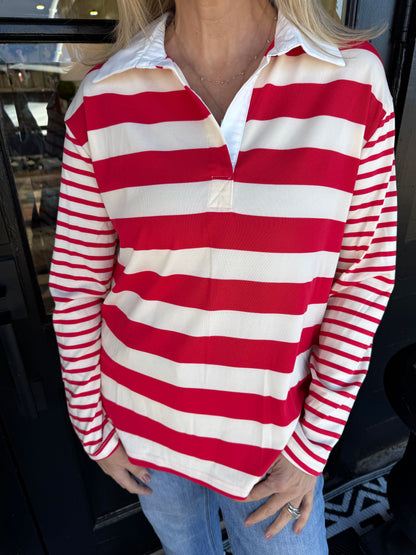 Patsy Top - Red