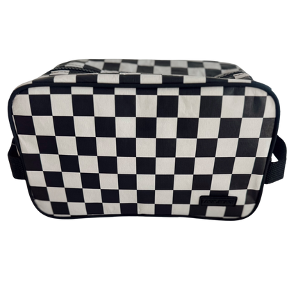Black Checker Travel Kit