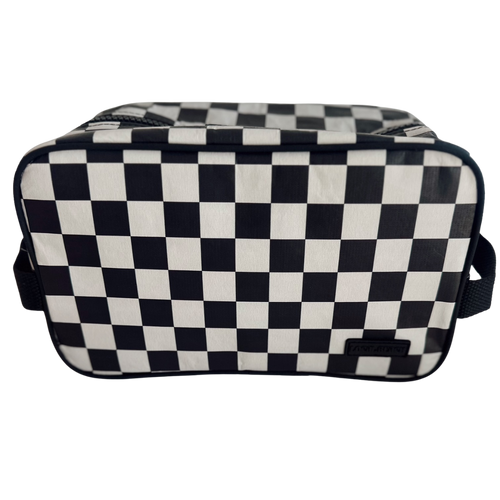 Black Checker Travel Kit