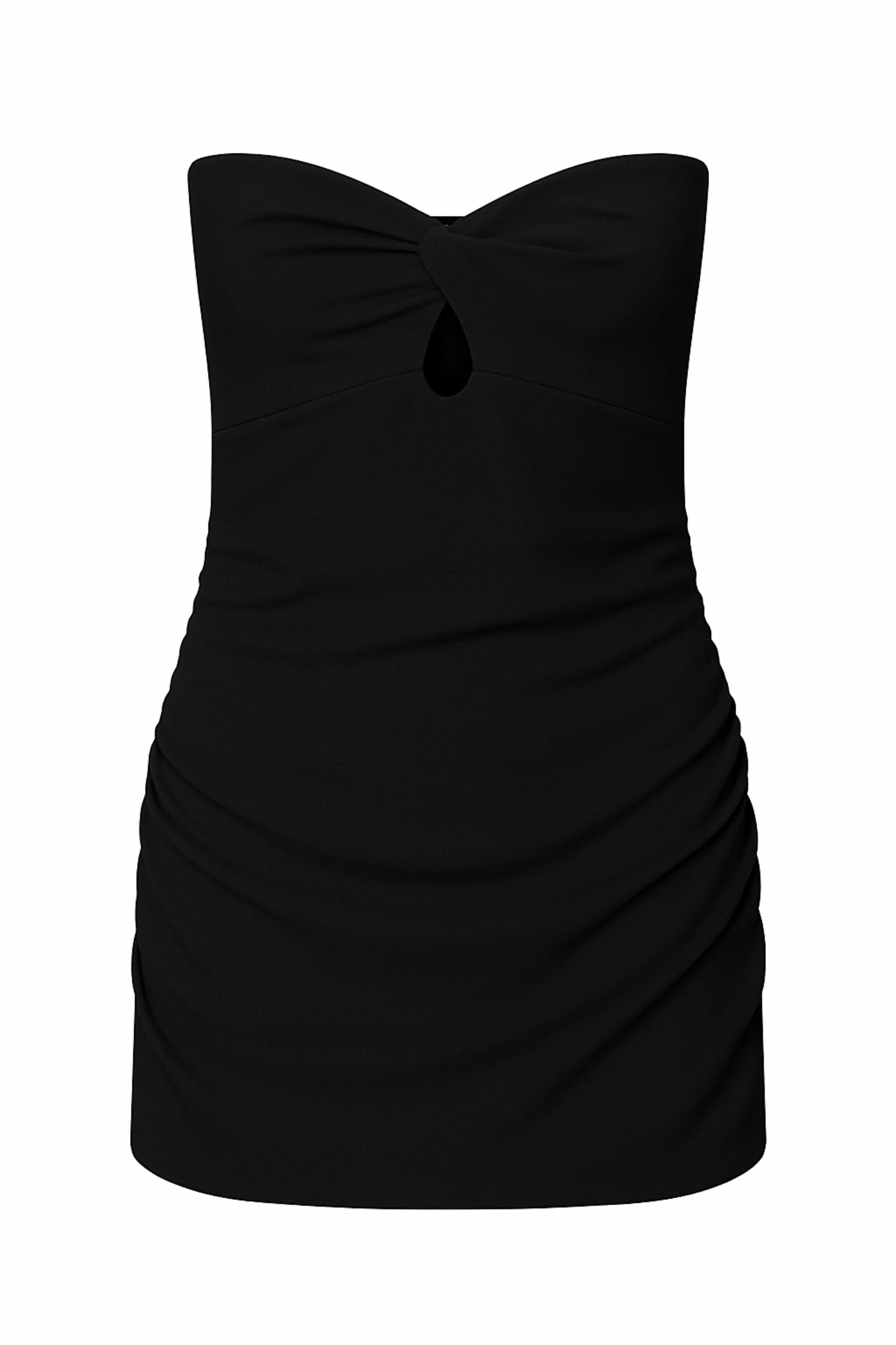 TWEEN ALIYAH TWIST FRONT STRAPLESS PARTY DRESS