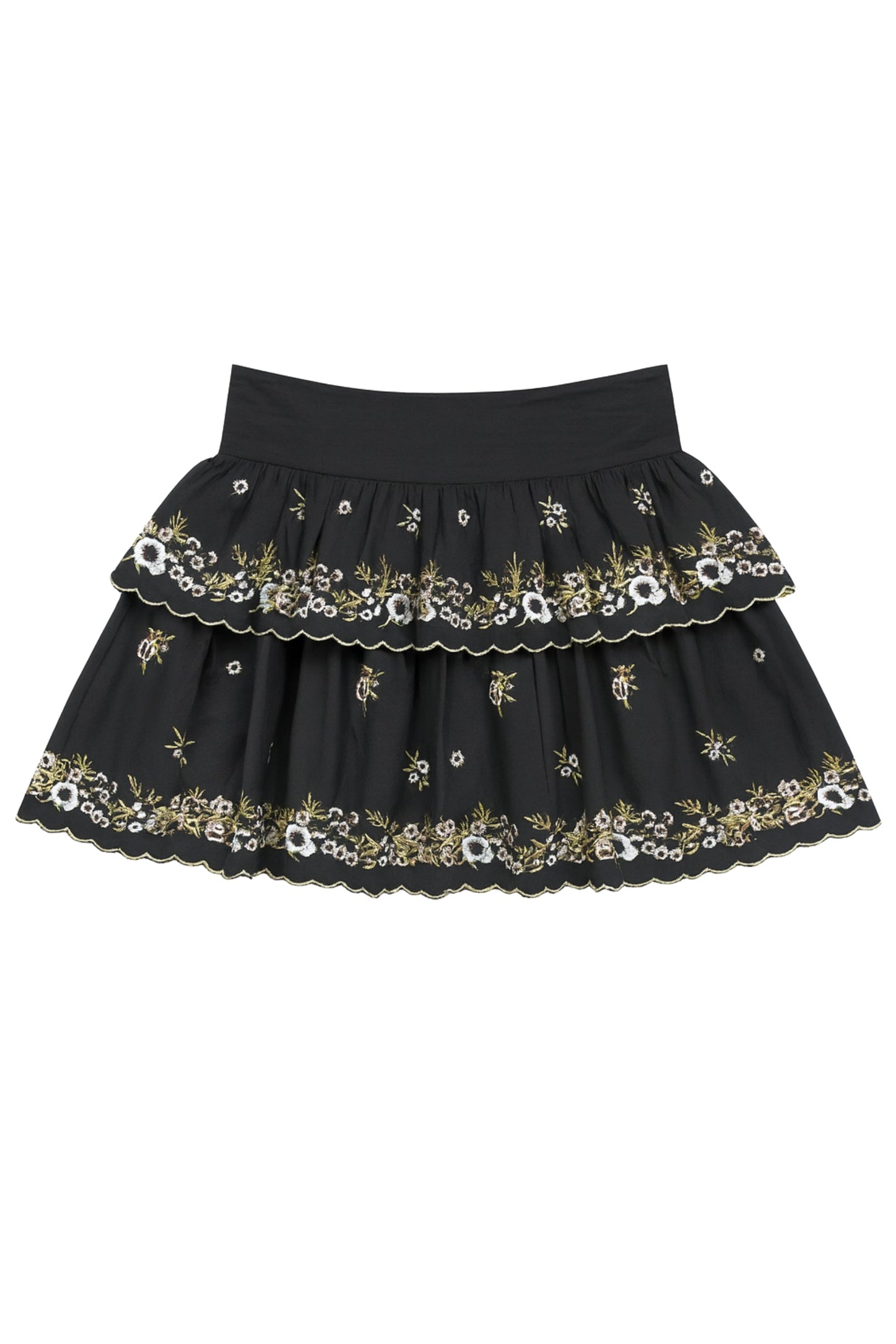TWEEN ALLEGRA FLORAL EMBROIDERED SKIRT