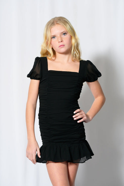 TWEEN ARIEL SOLID SPECIAL OCCASION DRESS