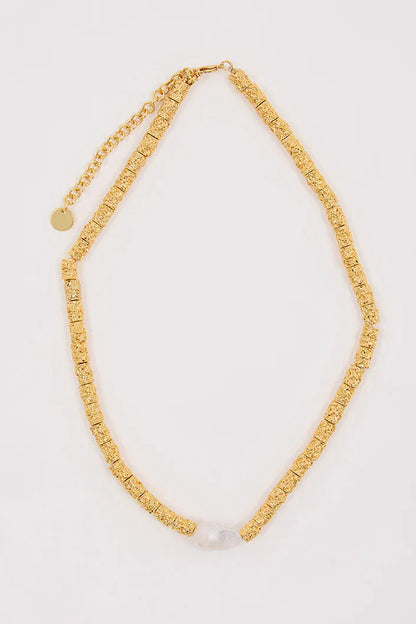 Liora Necklace - 24K Gold Plated