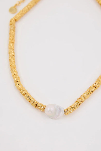 Liora Necklace - 24K Gold Plated