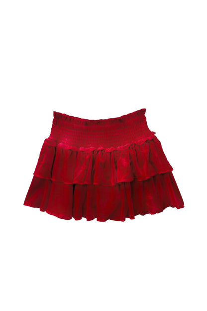 JUNIOR BIANCA SOLID  SKIRT - FINAL SALE