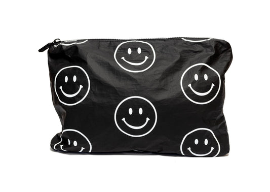 Smiley Water Resistant Pouch