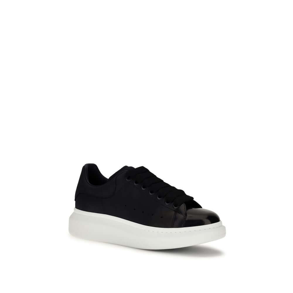 Alexander McQueen Blue Calf Leather Bos Taurus Chunky Sneakers