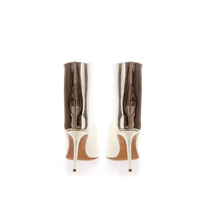 Alexandre Vauthier Multicolor Patent Leather Ankle Boots