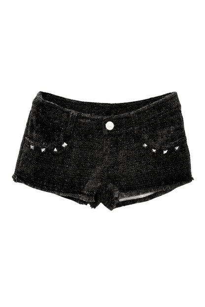 TWEEN BOUCLE ASH SHORTS - FINAL SALE