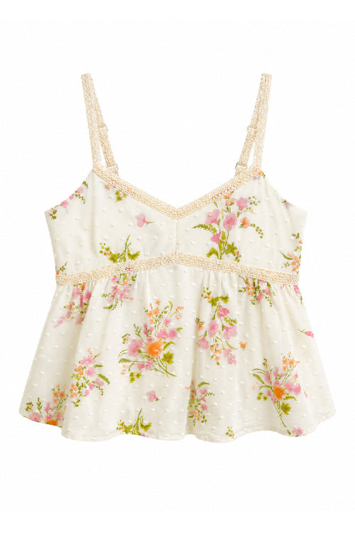 JUNIOR BLOOM PRINTED TOP
