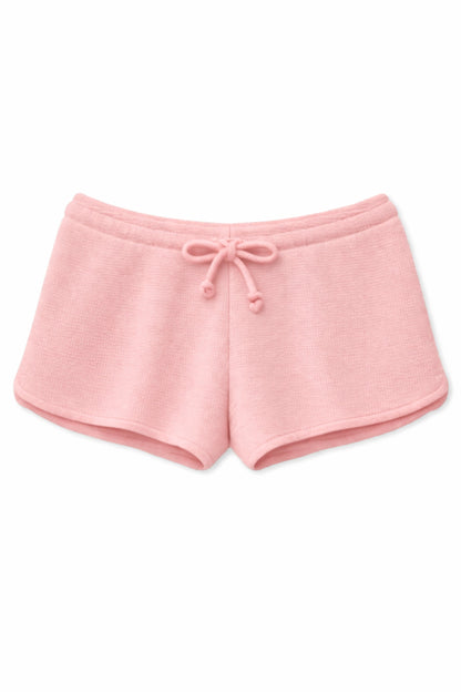 TWEEN BRYNN WAFFLE LOUNGE SHORTS