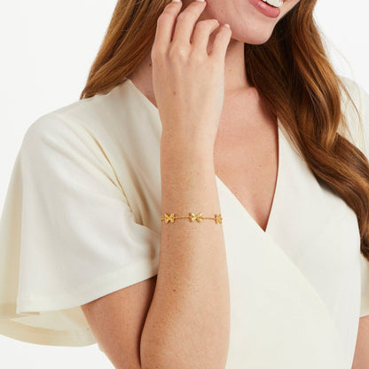 Butterfly Delicate Bracelet - Gold