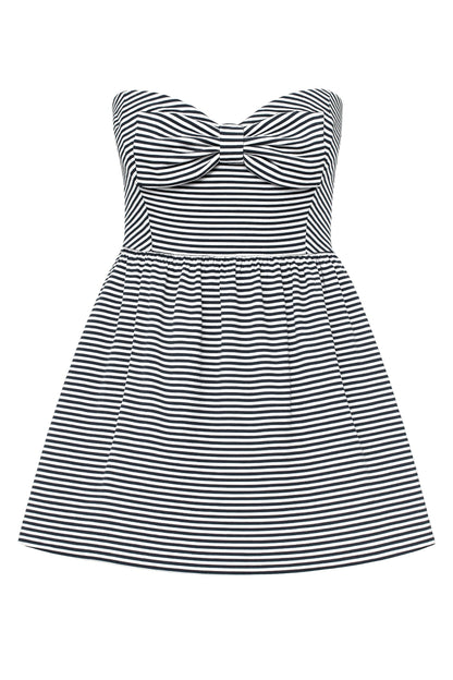 TWEEN CALYPSO STRAPLESS NAUTICAL DRESS