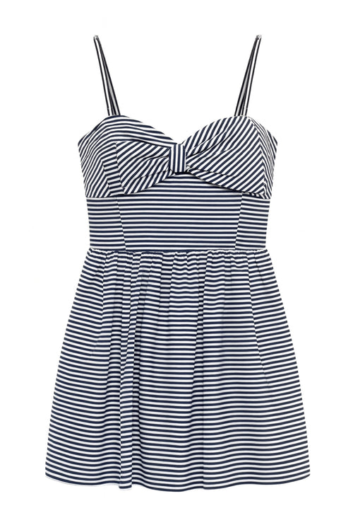 TWEEN CALYPSO STRAPLESS NAUTICAL DRESS