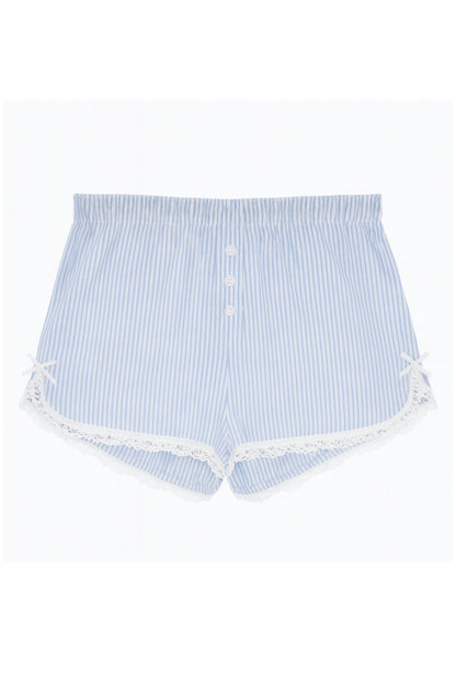 TWEEN CAPRICE LACE TRIMMED LOUNGE SHORTS