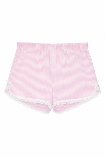 TWEEN CAPRICE LACE TRIMMED LOUNGE SHORTS