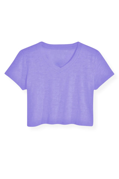 TWEEN COURAGE CROP TEE - FINAL SALE