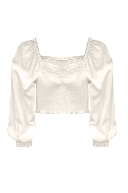 TWEEN CHLOE SOLID LONG SLEEVE TOP- FINAL SALE