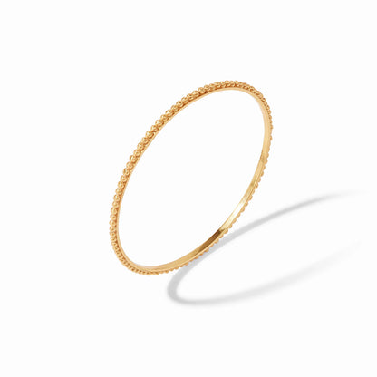 Colette Bead Bangle - Gold - M