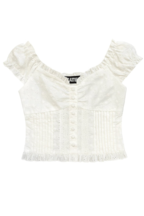 TWEEN DAPHNE SWEETHEART BOHO TOP