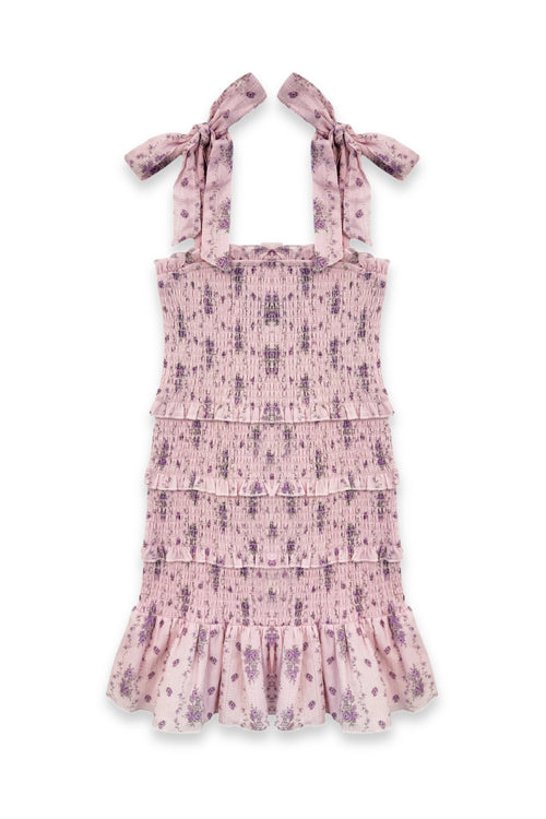 JUNIOR EVAN PRINT DRESS
