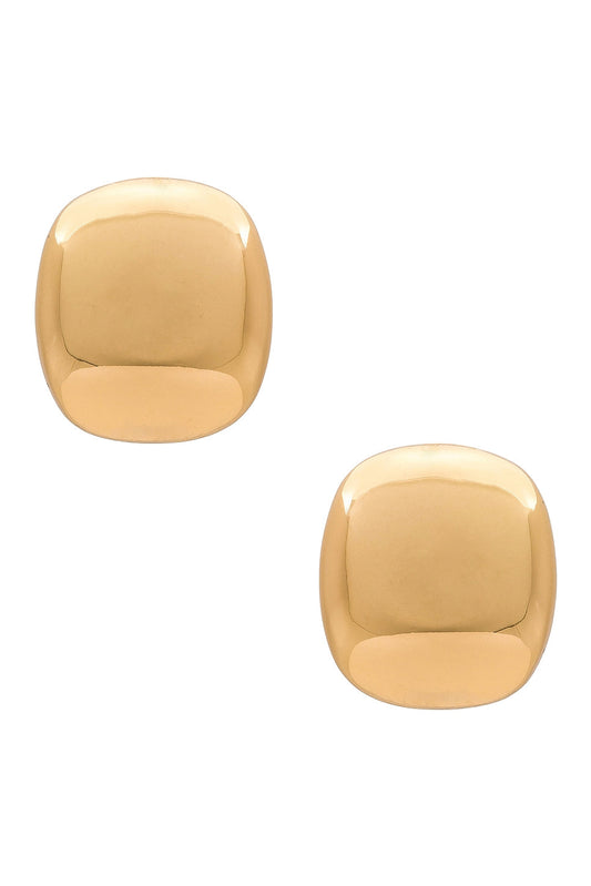 Minimal Square Stud Earrings