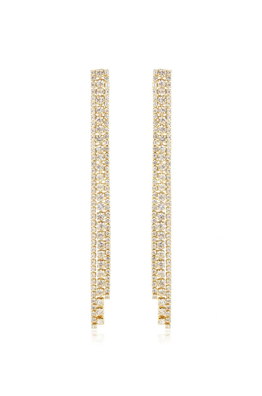 Your Moment Crystal Dangle Earrings