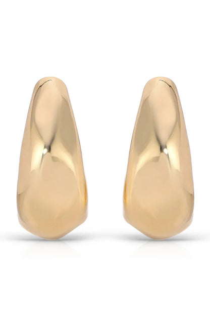 True Golden Hoop Earrings