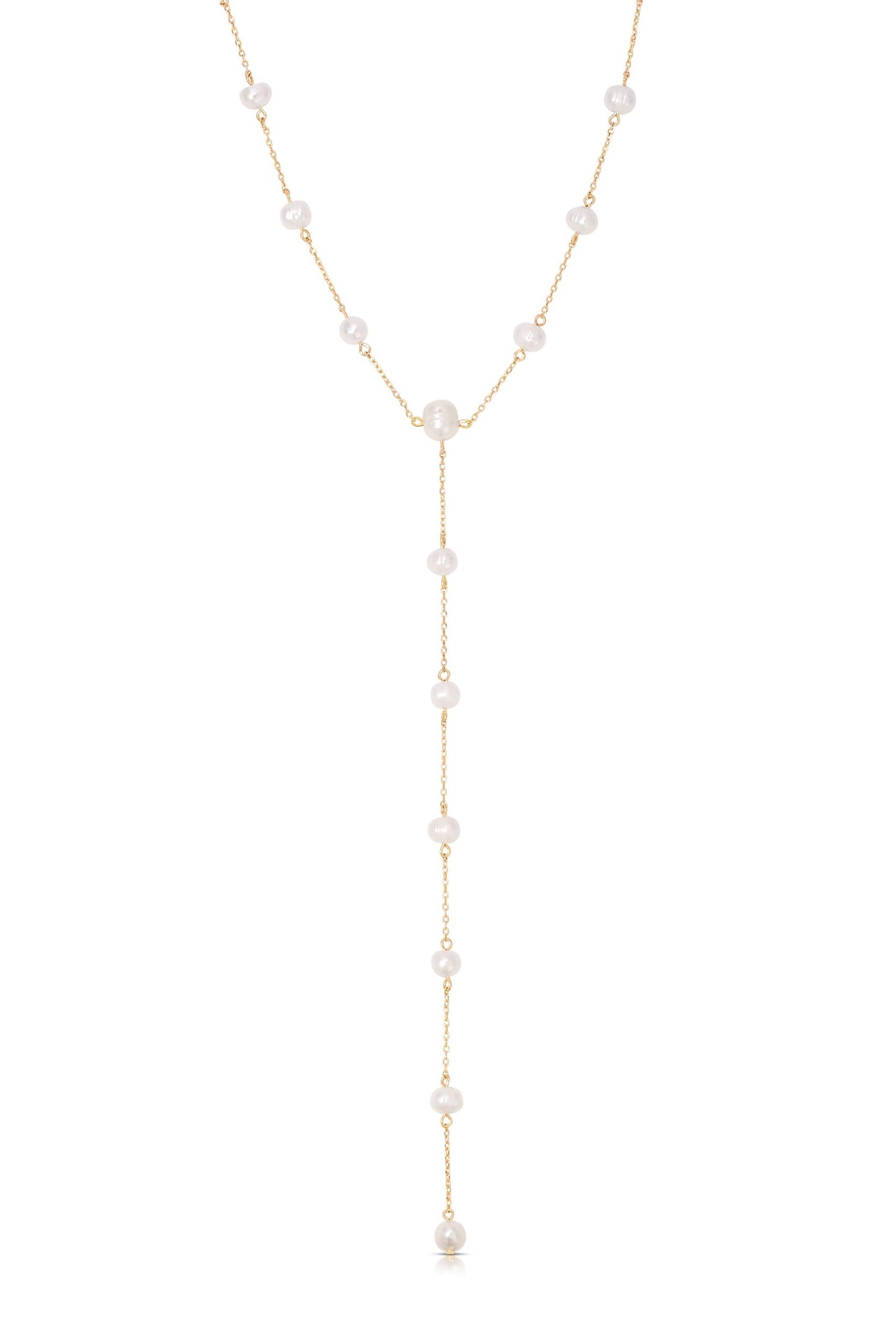 Dripping Pearl Necklace
