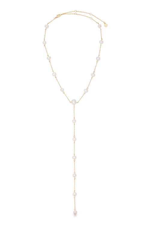 Dripping Pearl Necklace