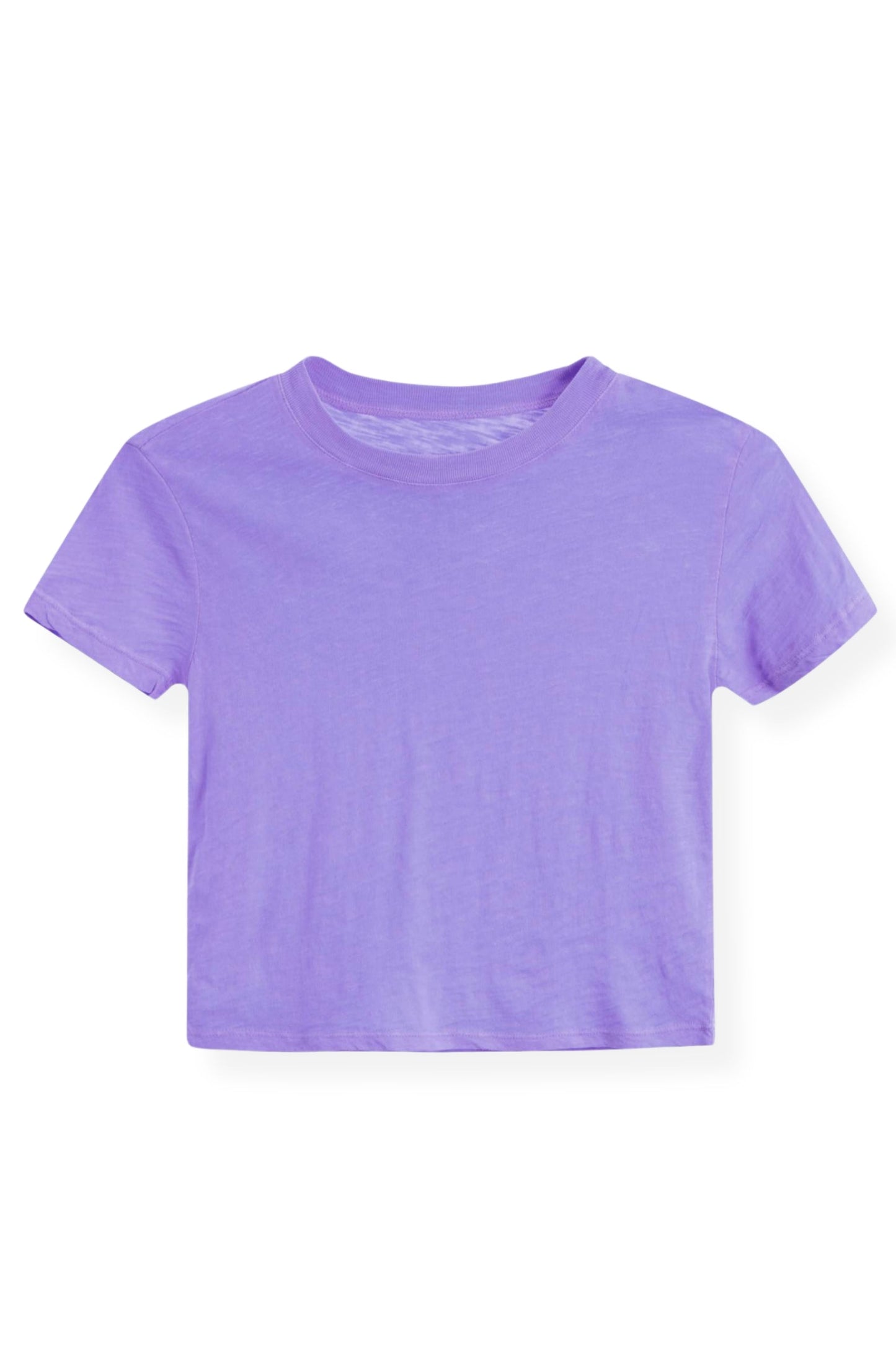 TWEEN FEARLESS SOLID CROP TEE - FINAL SALE