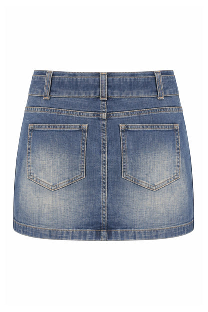 TWEEN FLORENCE BELTED MINI SKIRT