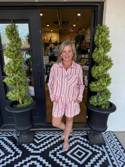 Ivy Jane Stripe Sailor Jacket