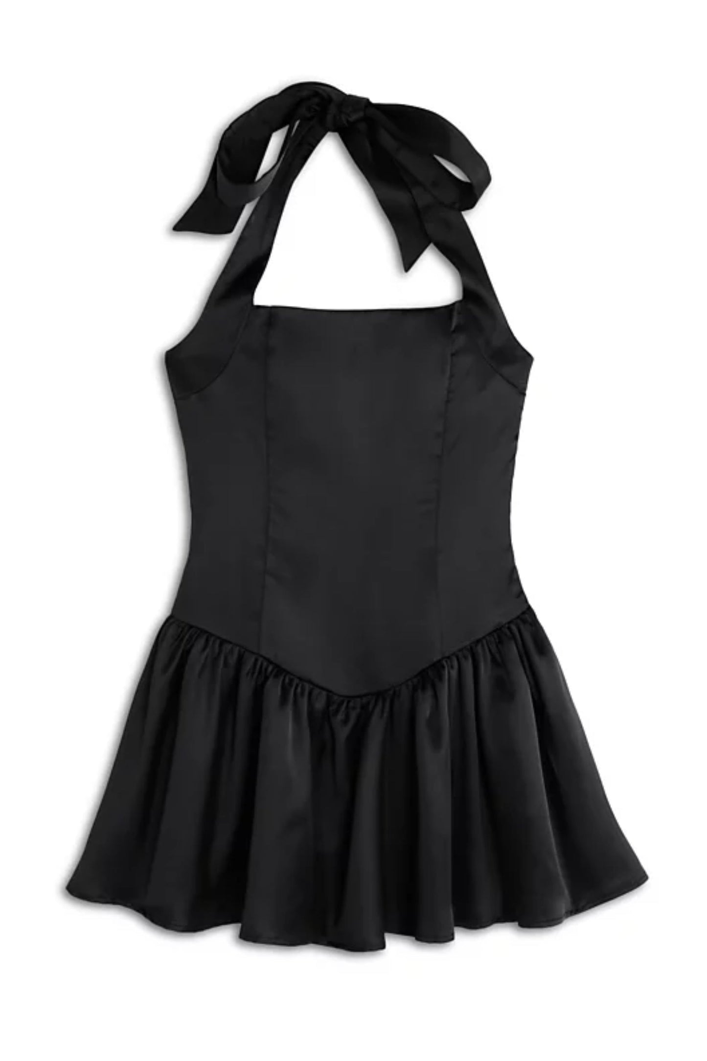 TWEEN GINNY BUBBLE HALTER DRESS
