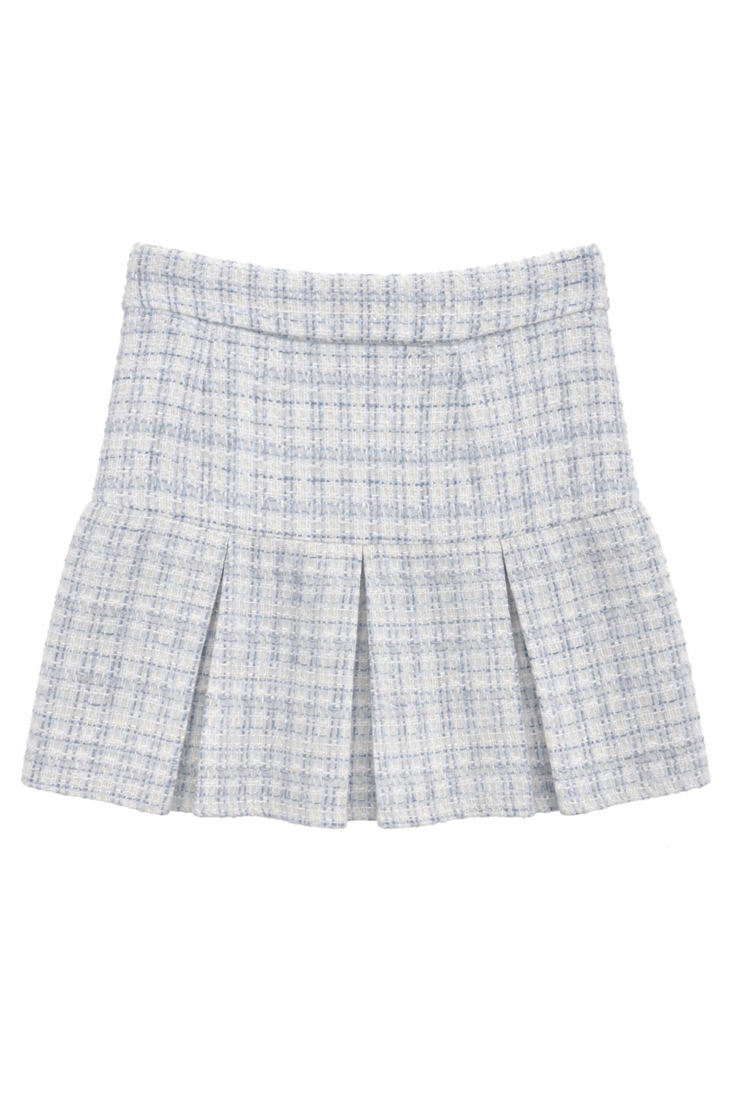 TWEEN HATTIE PLEATED SKIRT W/ CHAIN BELT