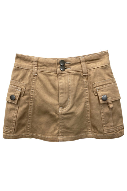 TWEEN HARLEY CARGO SKIRT - FINAL SALE