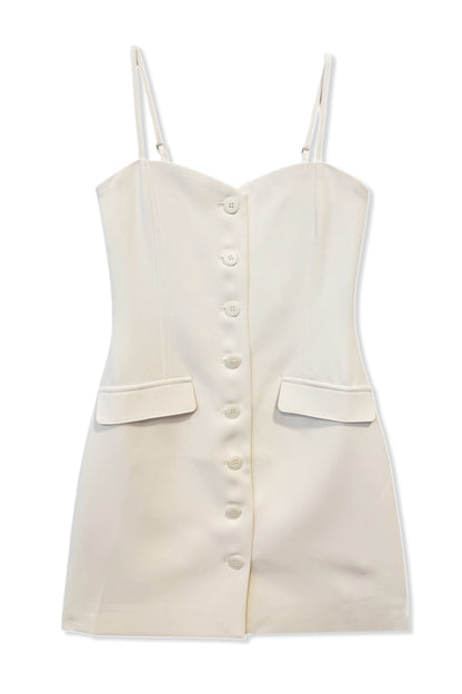 TWEEN JILLIAN SWEETHEART BUTTON FRONT DRESS